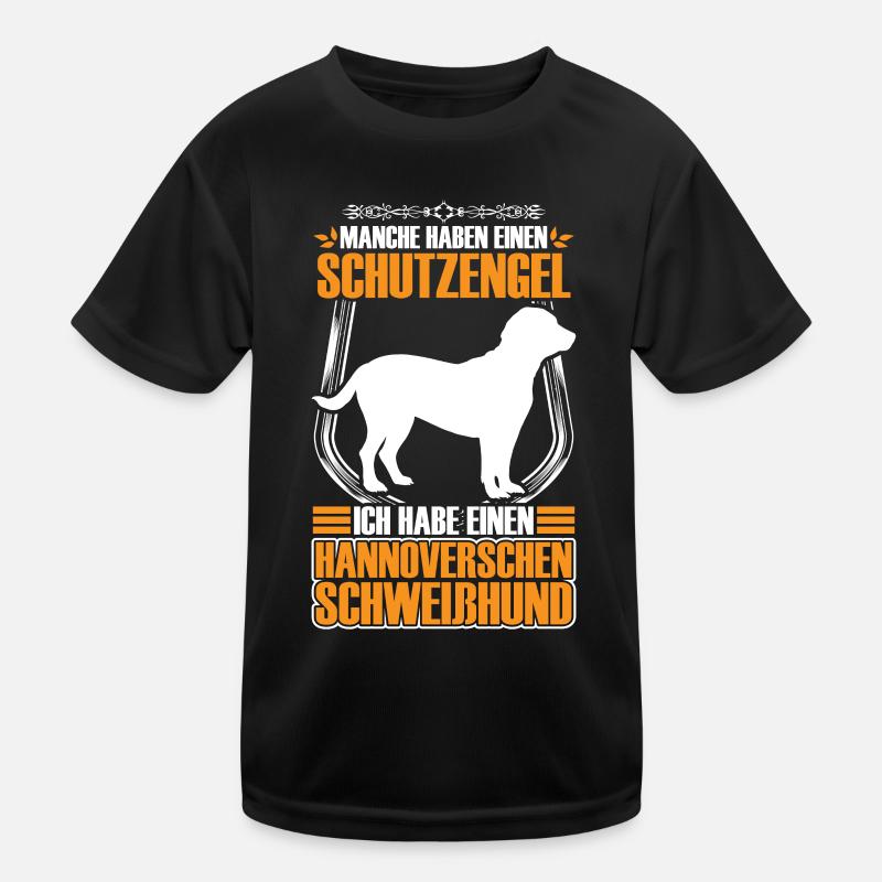 J’ai un chien courant de Hanovre T-shirt sport Enfant