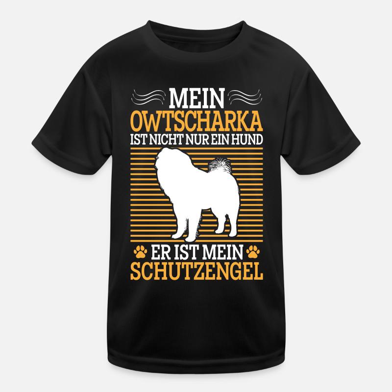 Ovcharka ont un Ovcharka caucasien T-shirt sport Enfant