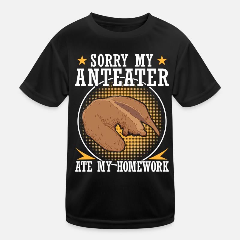 Le fourmilier a mangé ses devoirs T-shirt sport Enfant