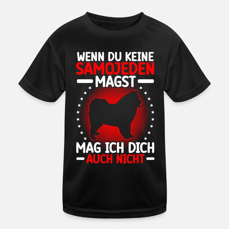 Samojede nicht mögen Schlittenhund Kinder Funktions-T-Shirt