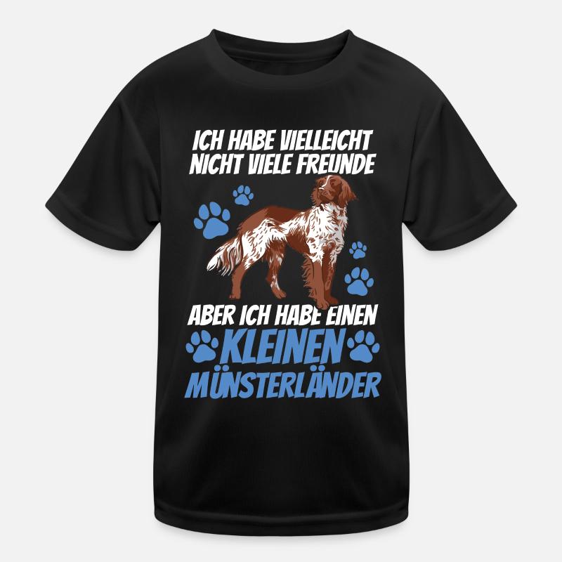 Le petit Münsterlander est mon ami T-shirt sport Enfant