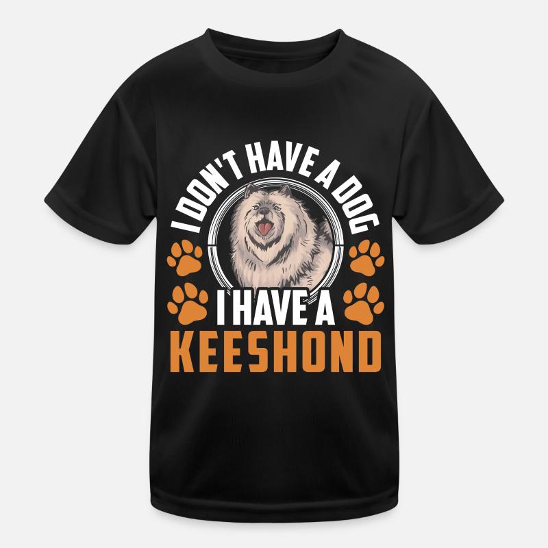 J’ai un Wolfspitz Keeshond T-shirt sport Enfant