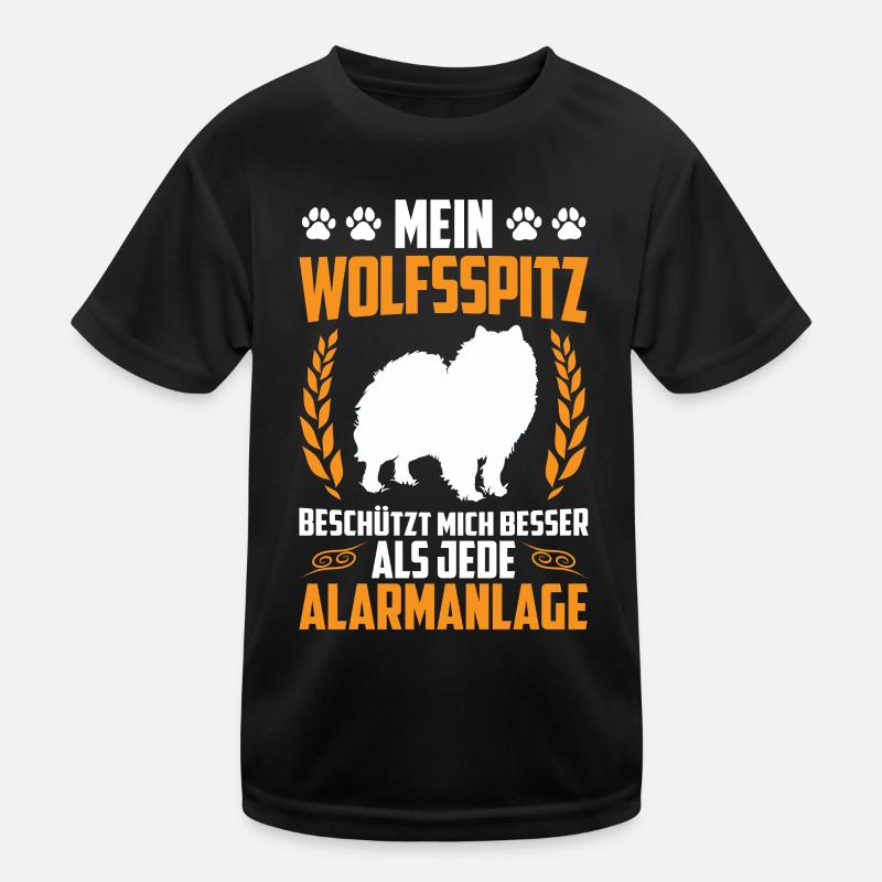Wolfspitz est meilleur qu’Alarm Keeshond T-shirt sport Enfant