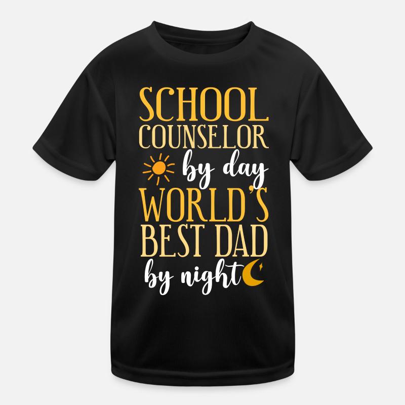 School Counselor Dad School Kinder Funktions-T-Shirt