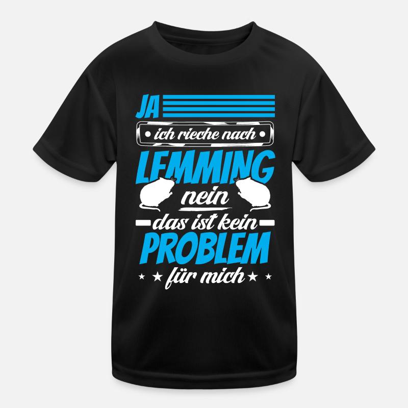 Lemming Vole Yes I smell like Lemming Kids Functional T-Shirt