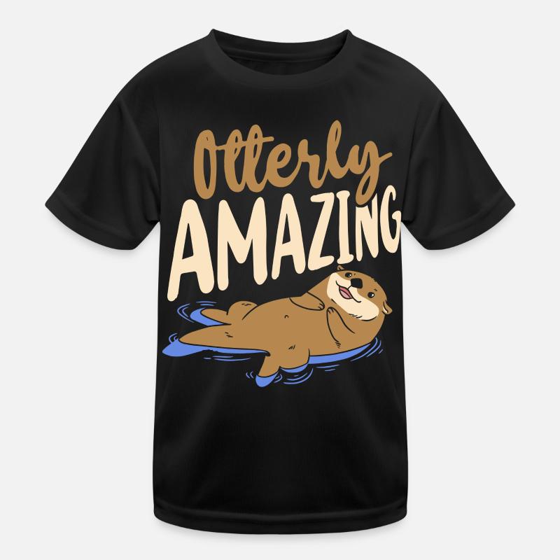 Loutre Jeu de mots Otterly Incroyable T-shirt sport Enfant