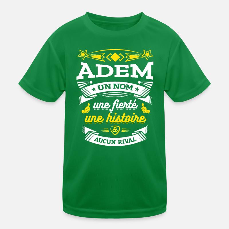 ADEM UN NOM UNE FIERTÉ AUCUN RIVAL T-shirt sport Enfant