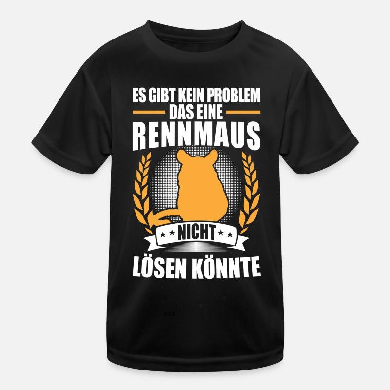 Gerbille résout mes problèmes de gerbille rongeur T-shirt sport Enfant