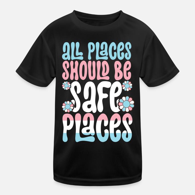 Transgender Trans LGBT Pride Kids Functional T-Shirt
