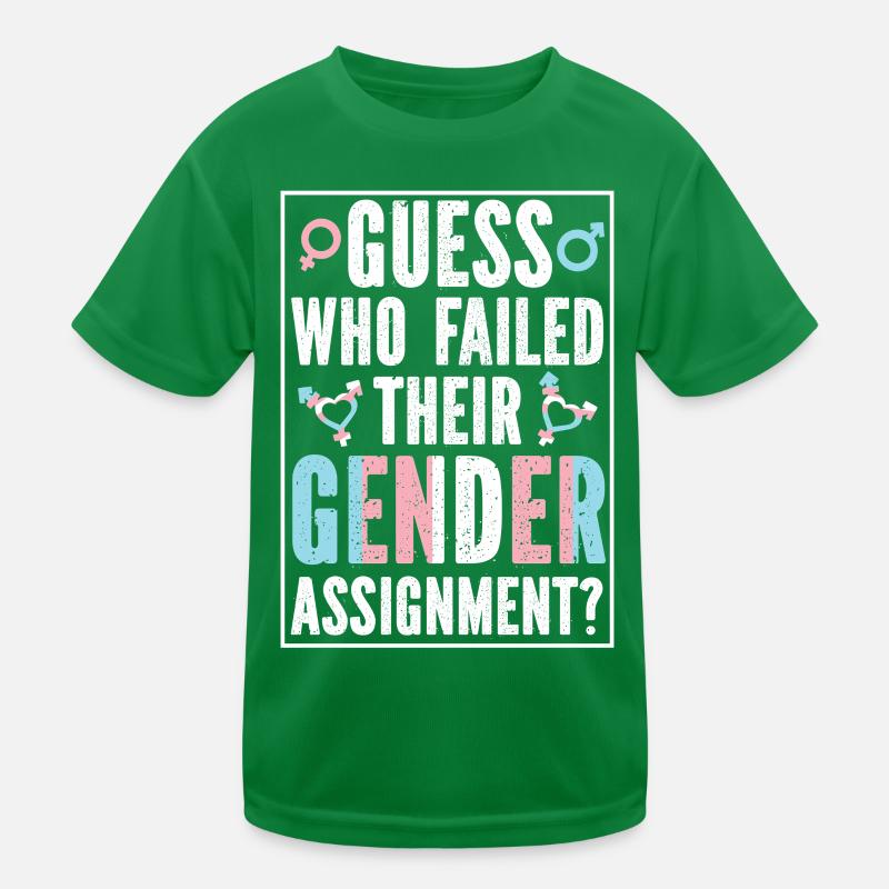 Fierté LGBT transgenre T-shirt sport Enfant