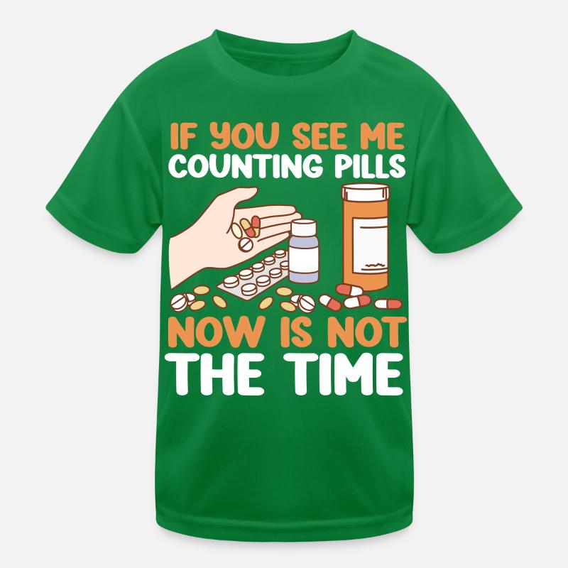 Pharmacy Tech Technician Kids Functional T-Shirt