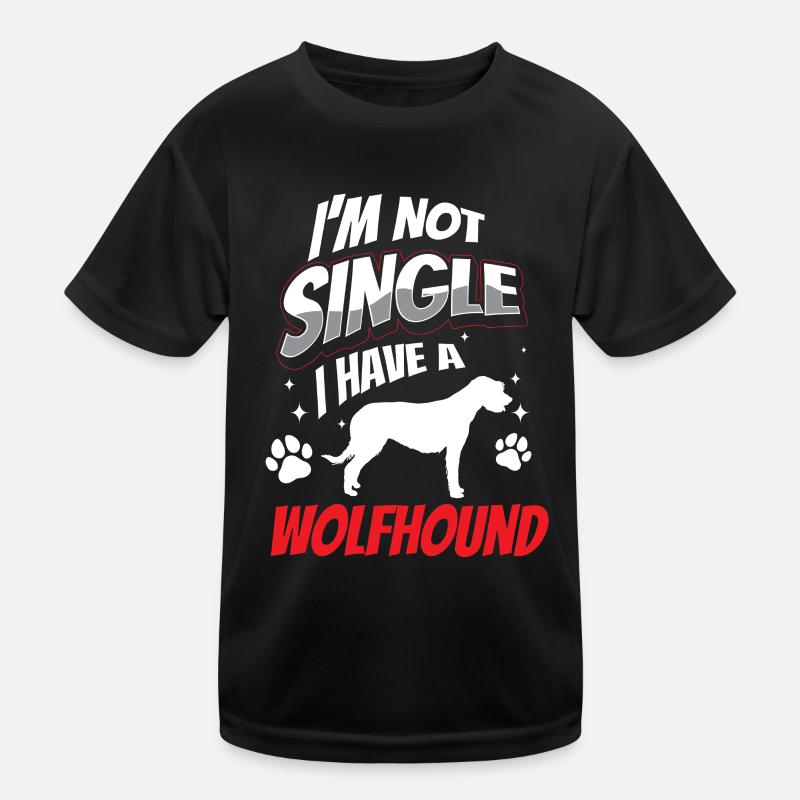 Irish Wolfhound est mon ami T-shirt sport Enfant