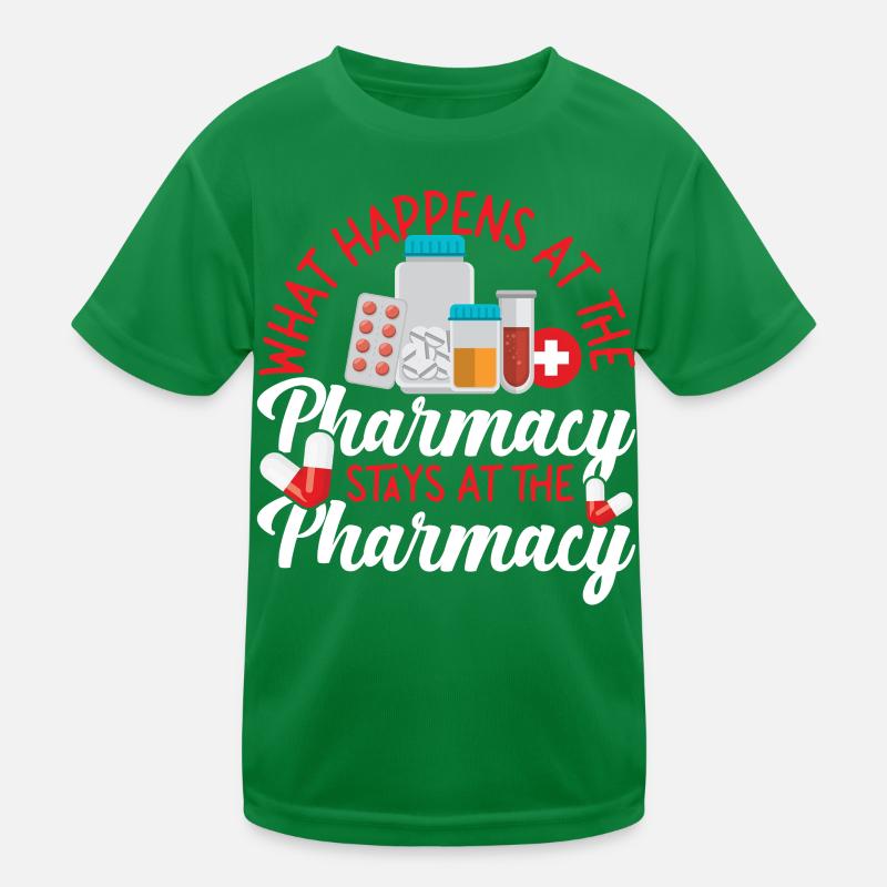 Pharmacy Tech Technician Kids Functional T-Shirt