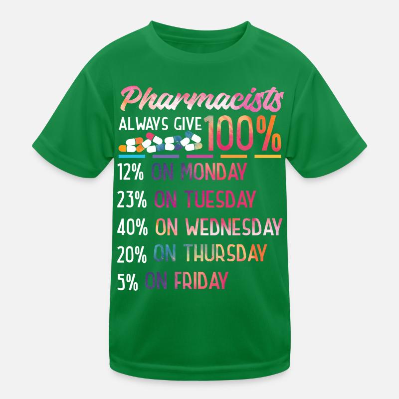 Pharmacy Tech Technician Kids Functional T-Shirt