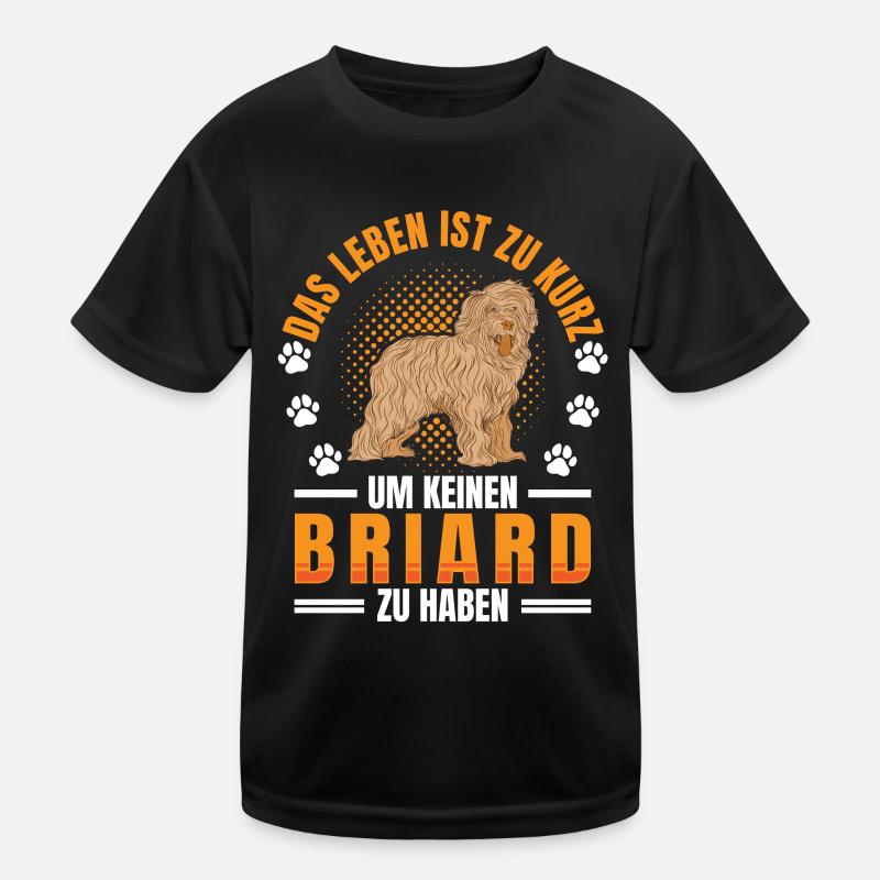 Les Berger de Brie n’ont pas de Briard T-shirt sport Enfant