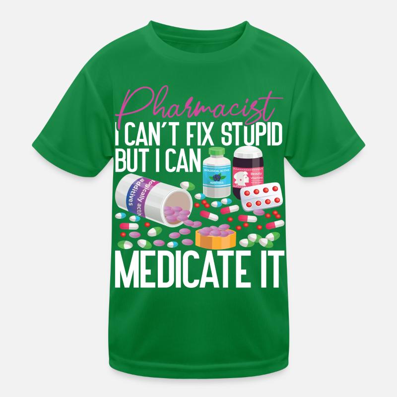 Pharmacy Tech Technician Kids Functional T-Shirt