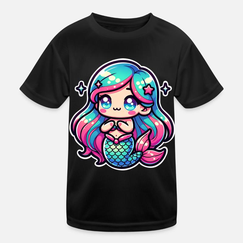 Mermaid Kids Functional T-Shirt