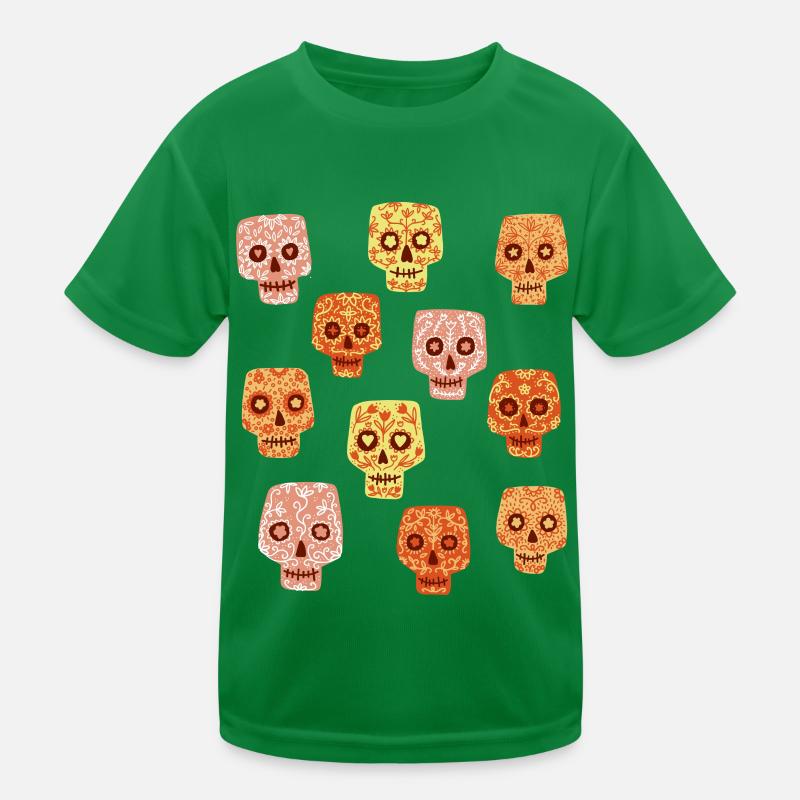 Sugar Skulls Kids Functional T-Shirt