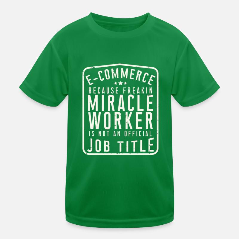 E-commerce Kids Functional T-Shirt