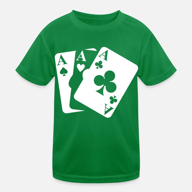 playing cards Kids Functional T-Shirt