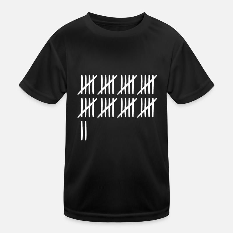42 birthday tally sheet 42 years old Kids Functional T-Shirt