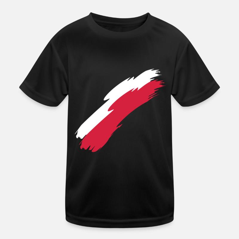 Polen Kinder Funktions-T-Shirt