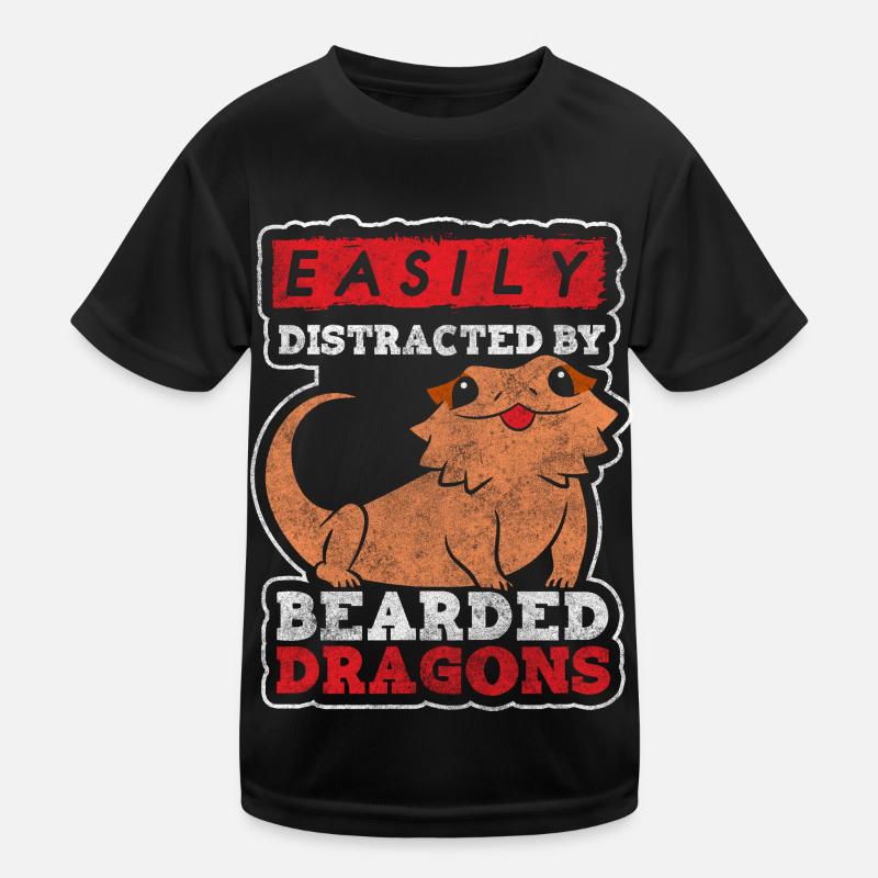 Lizard Lizard Lizard Lizard Kids Functional T-Shirt