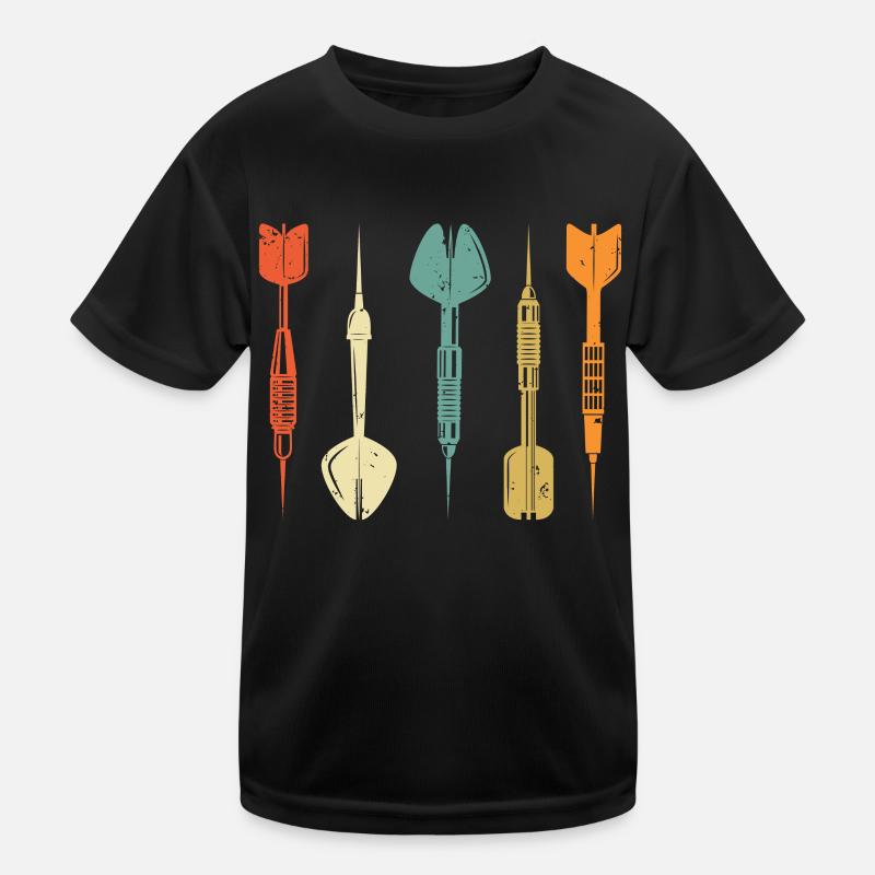 Dart Darter Darts Player Darts Gift Slogan Idea Kids Functional T-Shirt