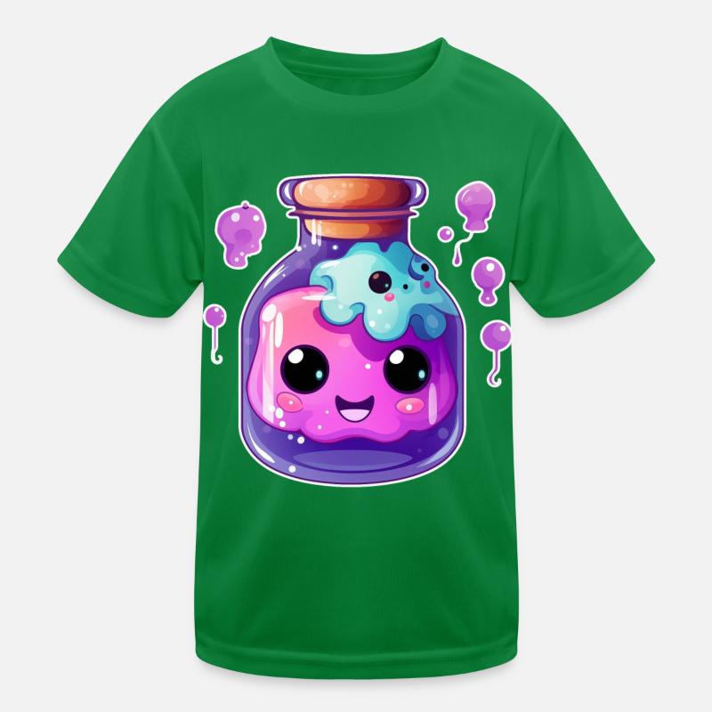 Cute Kawaii Potion Kids Functional T-Shirt