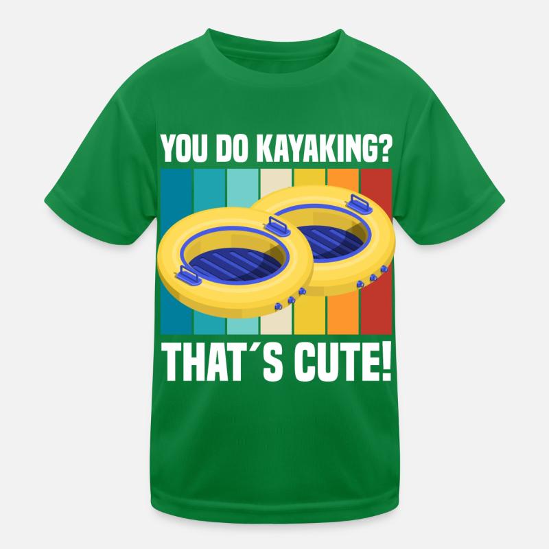 Rafting Kinder Funktions-T-Shirt