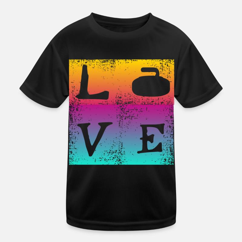 Dear Curling Kids Functional T-Shirt