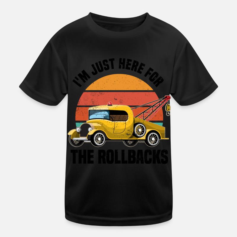 Abschleppwagen | Abschlepper Auto Panne Geschenke Kinder Funktions-T-Shirt