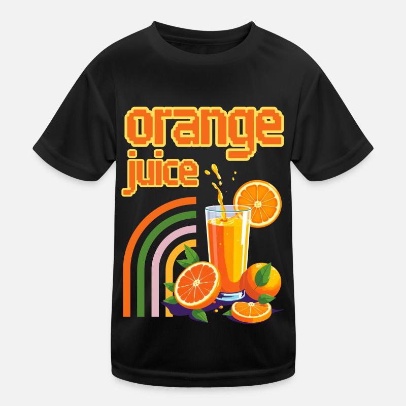 Orange Juice Kids Functional T-Shirt
