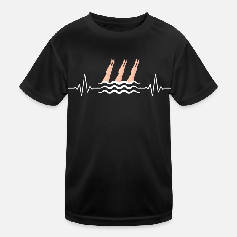 Nageur synchro Nageur Nageur Synchronisé T-shirt sport Enfant
