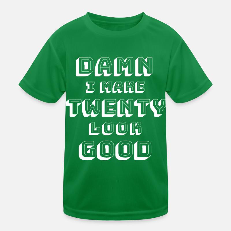 20th birthday Kids Functional T-Shirt