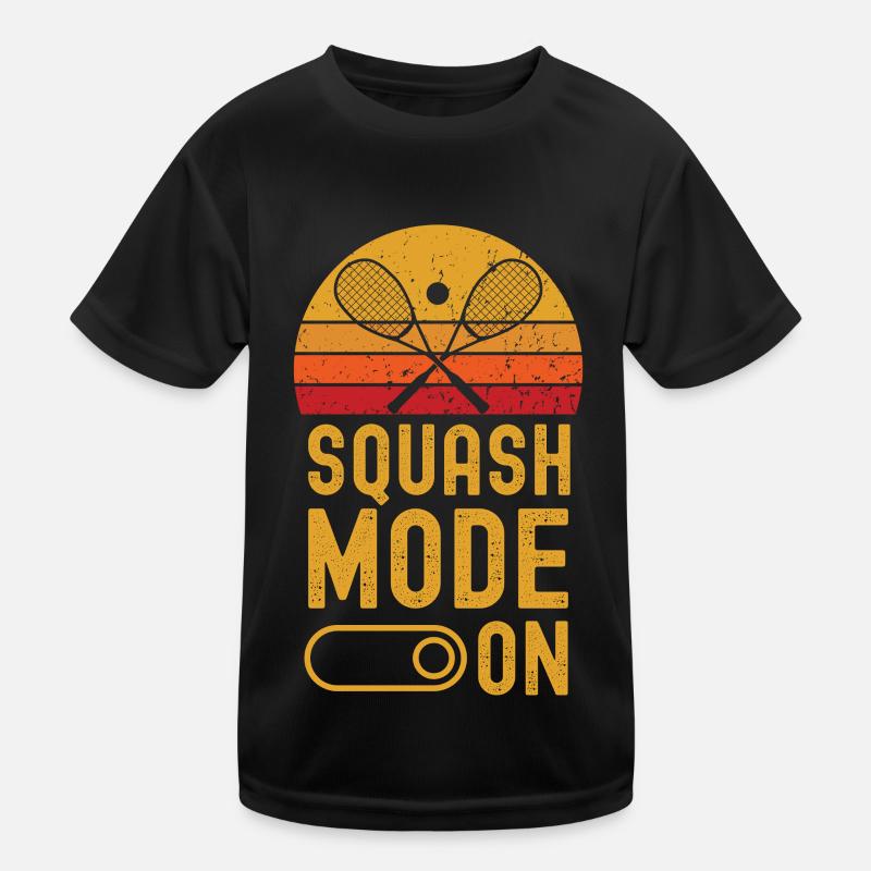 Mode Squash sur rétro vintage T-shirt sport Enfant