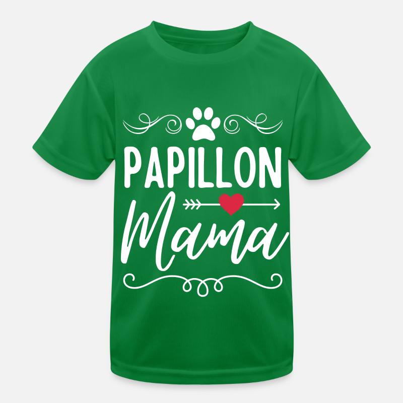 Papillon Mama Kids Functional T-Shirt