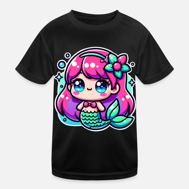 Mermaid Kids Functional T-Shirt