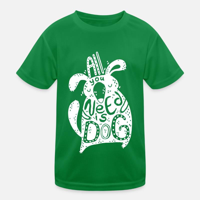 Hunde Geschenk Mops Dackel Sprüche Trainer Dogge Kinder Funktions-T-Shirt