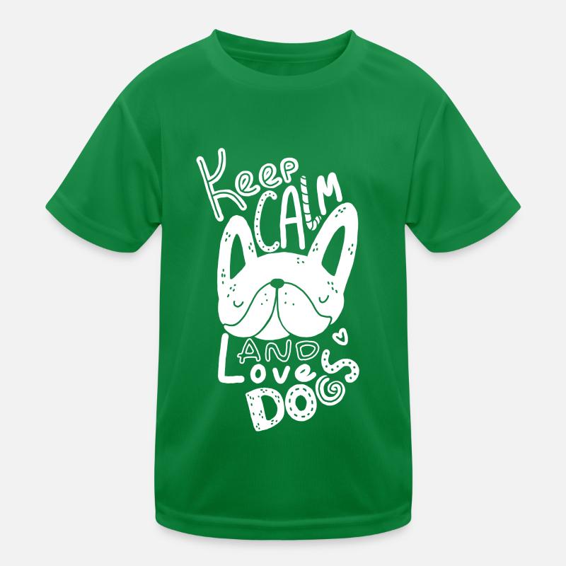 Hunde Geschenk Mops Dackel Sprüche Trainer Dogge Kinder Funktions-T-Shirt