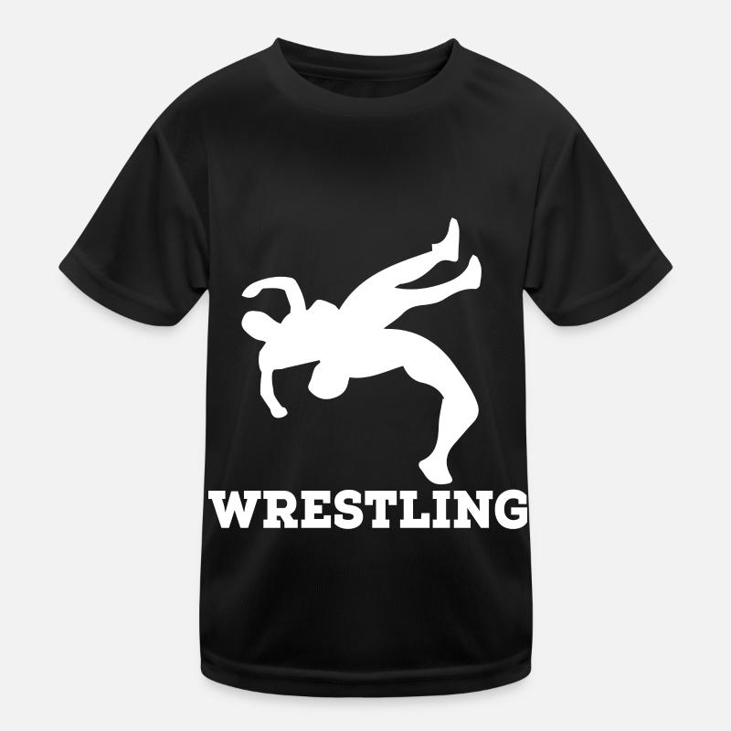 wrestling Kinder Funktions-T-Shirt
