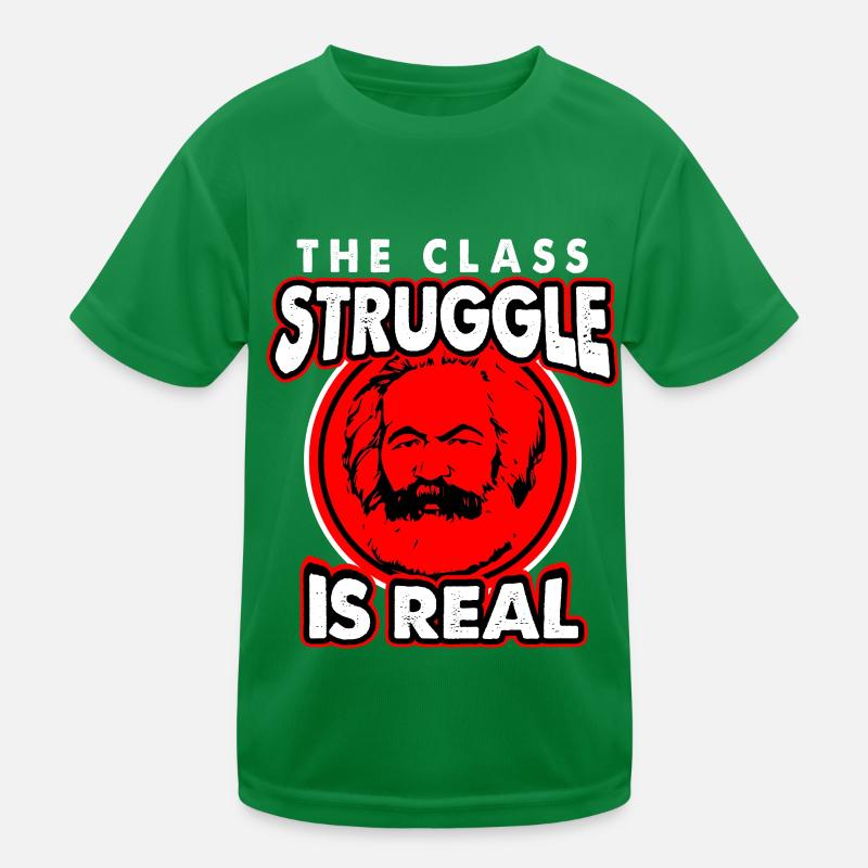 Communism Lenin Marx Class Struggle Social Kids Functional T-Shirt