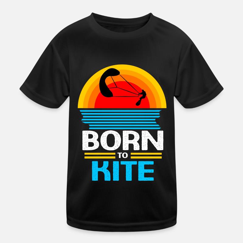 Kiteboard Kite kite-kite-cadeau kite-surf T-shirt sport Enfant
