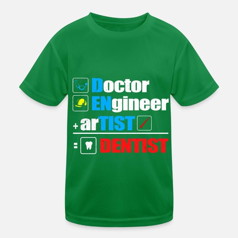 Zahnärztin Kinder Funktions-T-Shirt