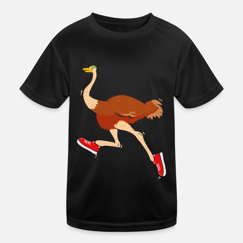 Strauß Kinder Funktions-T-Shirt