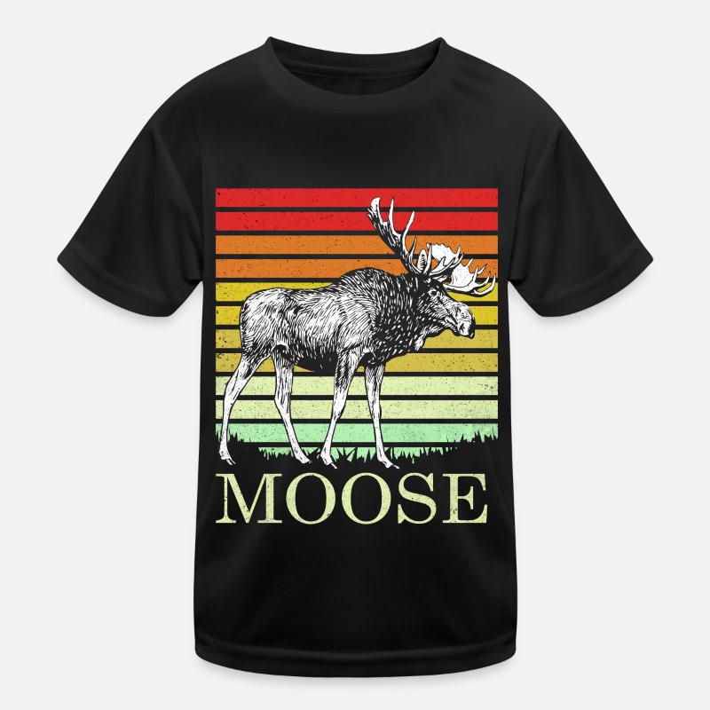 Elk Kids Functional T-Shirt