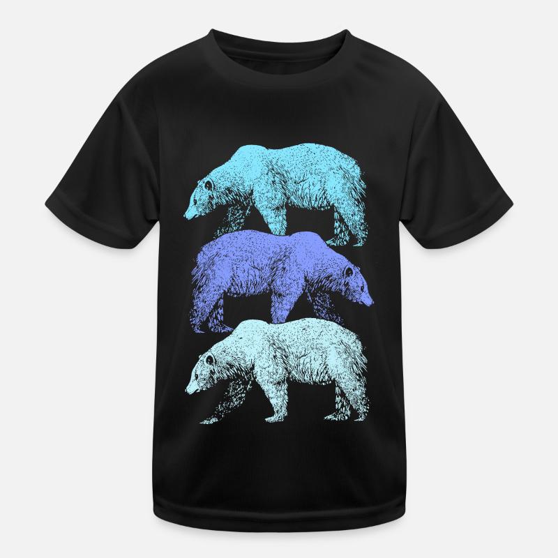 Eisbär Kinder Funktions-T-Shirt