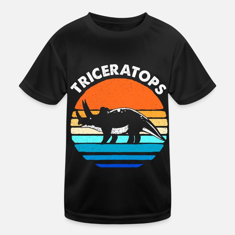 Triceratops T-shirt sport Enfant