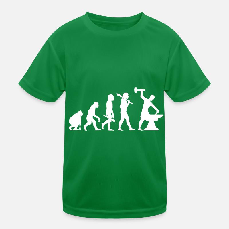 Anvil blacksmithing Kids Functional T-Shirt