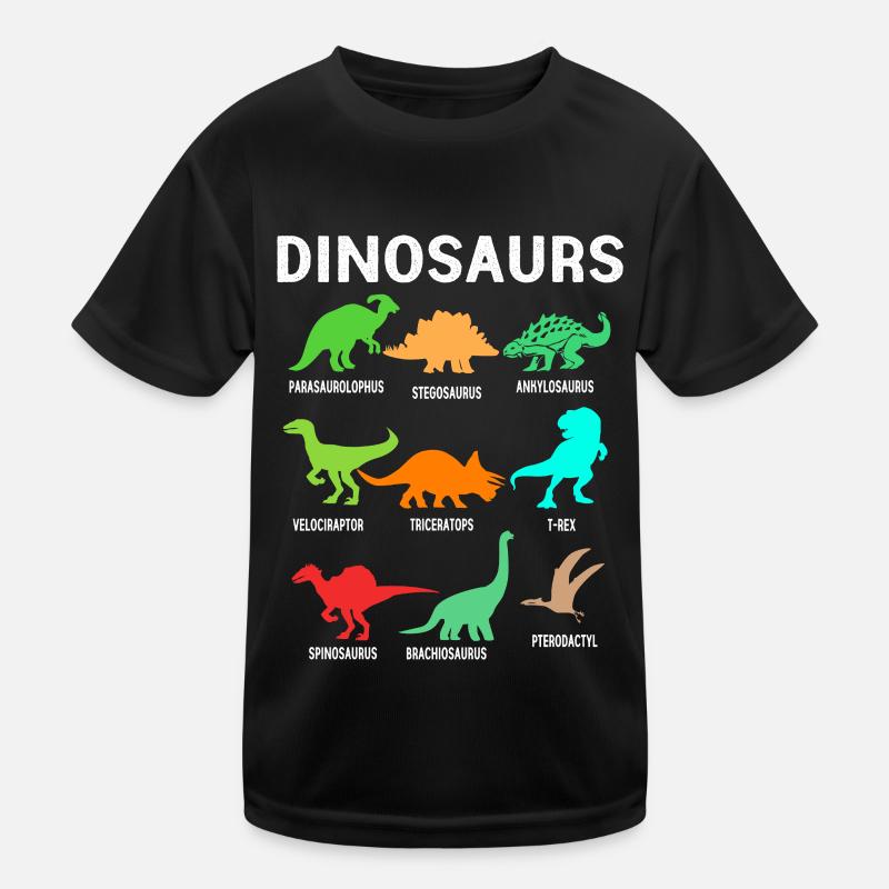 Dinosaurier Kinder Funktions-T-Shirt